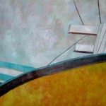 The Wheelhouse, oil on canvas