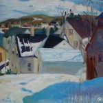Blue Barn Shadow