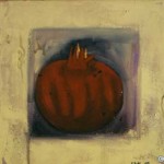 Pomegranate on Yellow