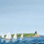 Racing off Chester (detail)