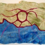 Ki (felted sun)