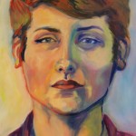 Self Portrait, Oil Painting, 12"x16"